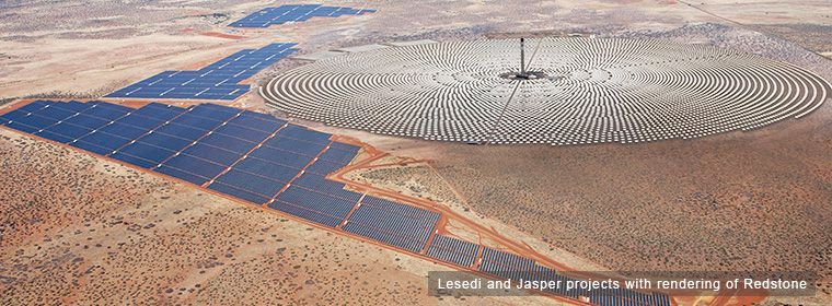 Redstone solar thermal power project underway in September 2016